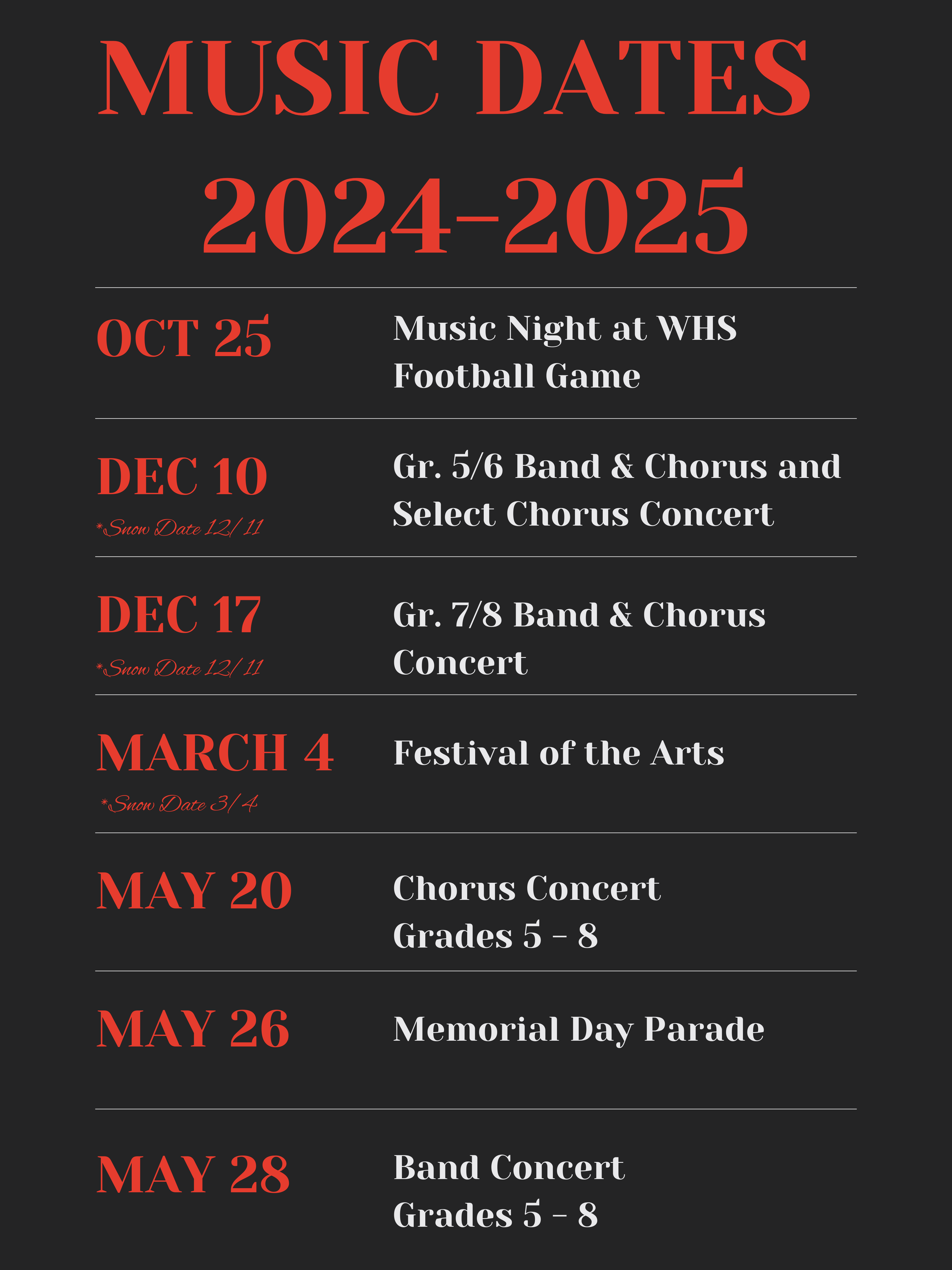 Band & Chorus